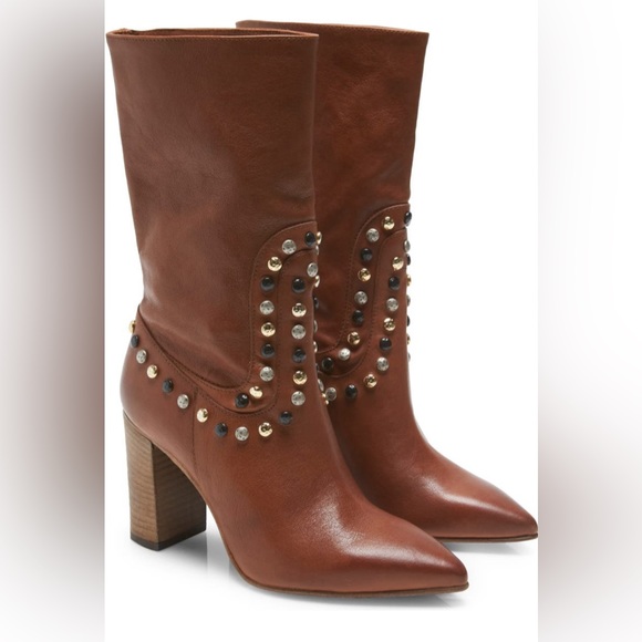 Free People Dakota Studded Boots - Picture 2 of 8